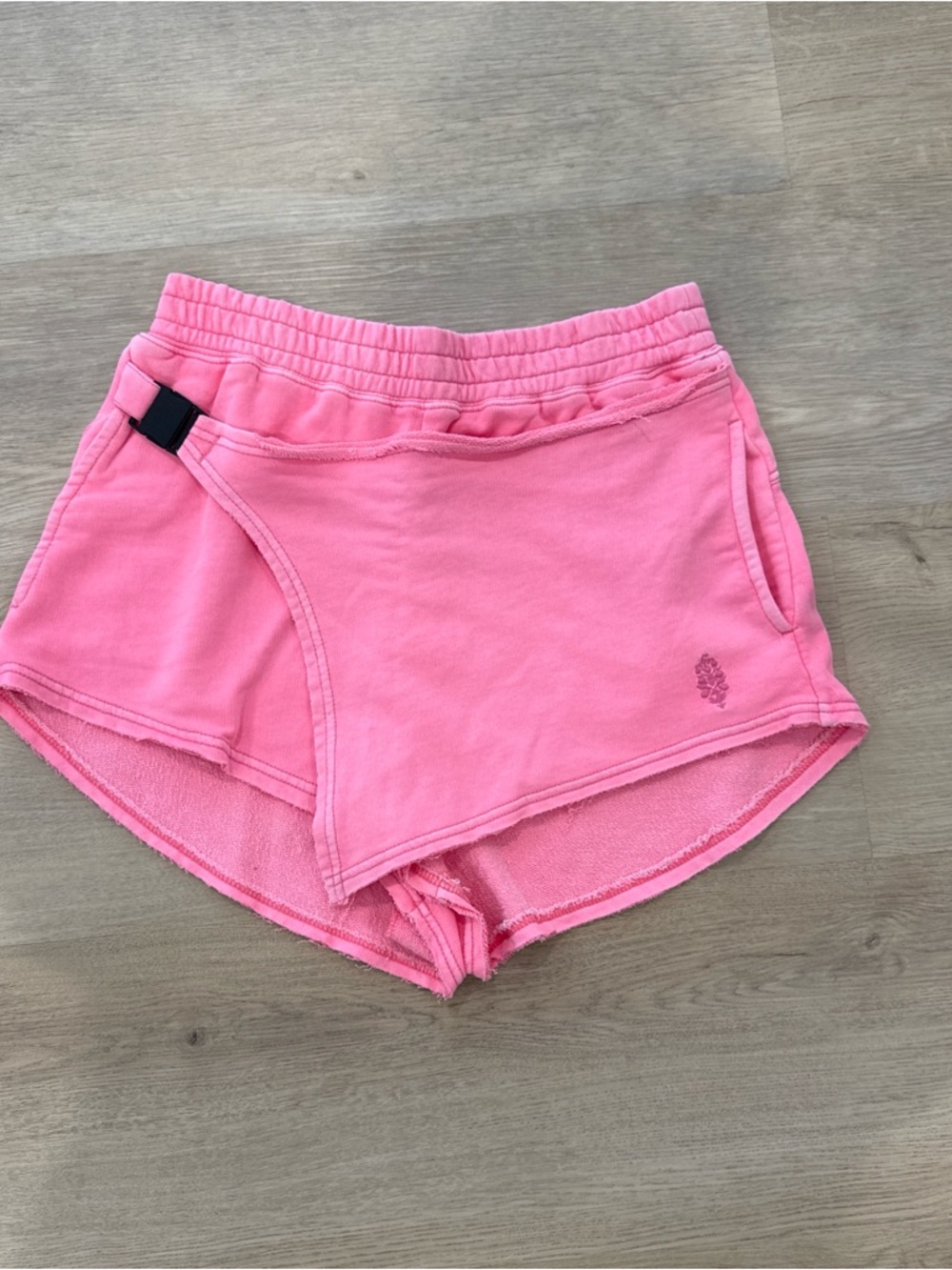 FP Movement by Free People Pink Wrap-Front Skort Shorts